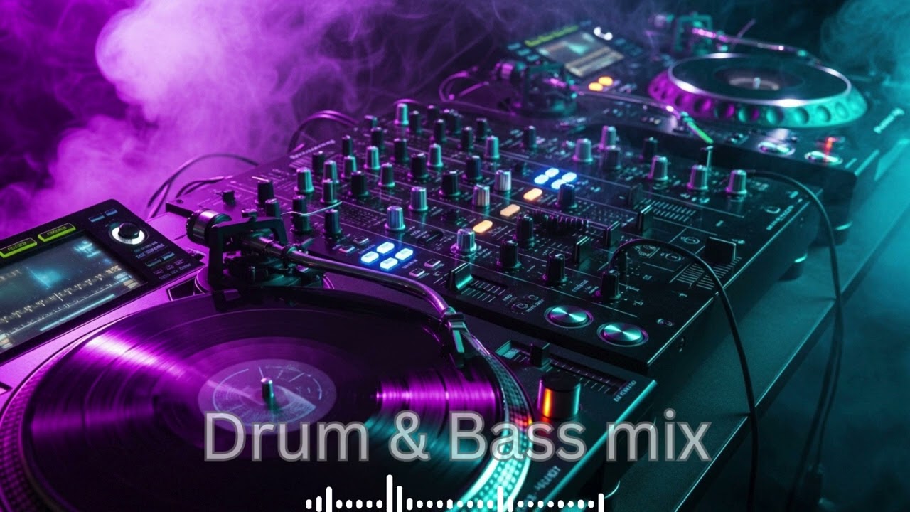 Cyberpunk Drum & Bass Mix ⚡ Heavy Bass 2025 | Industrial Jungle Neuro Set