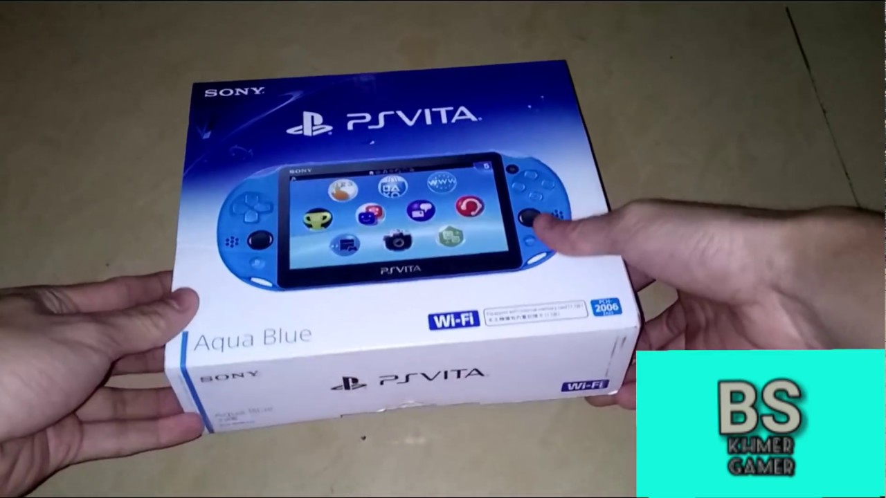 PS VITA 2000(slim) unboxing តម្លៃ250$/BS Khmer Gamer 🇰🇭