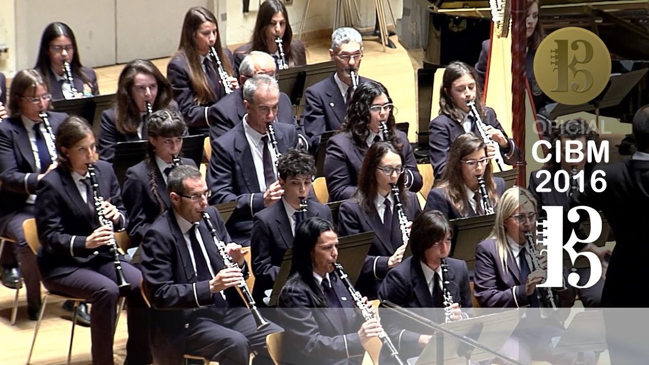 CIBM 2016 - Agrupació Musical Santa Cecilia de Castalla - Poema Sanférmico