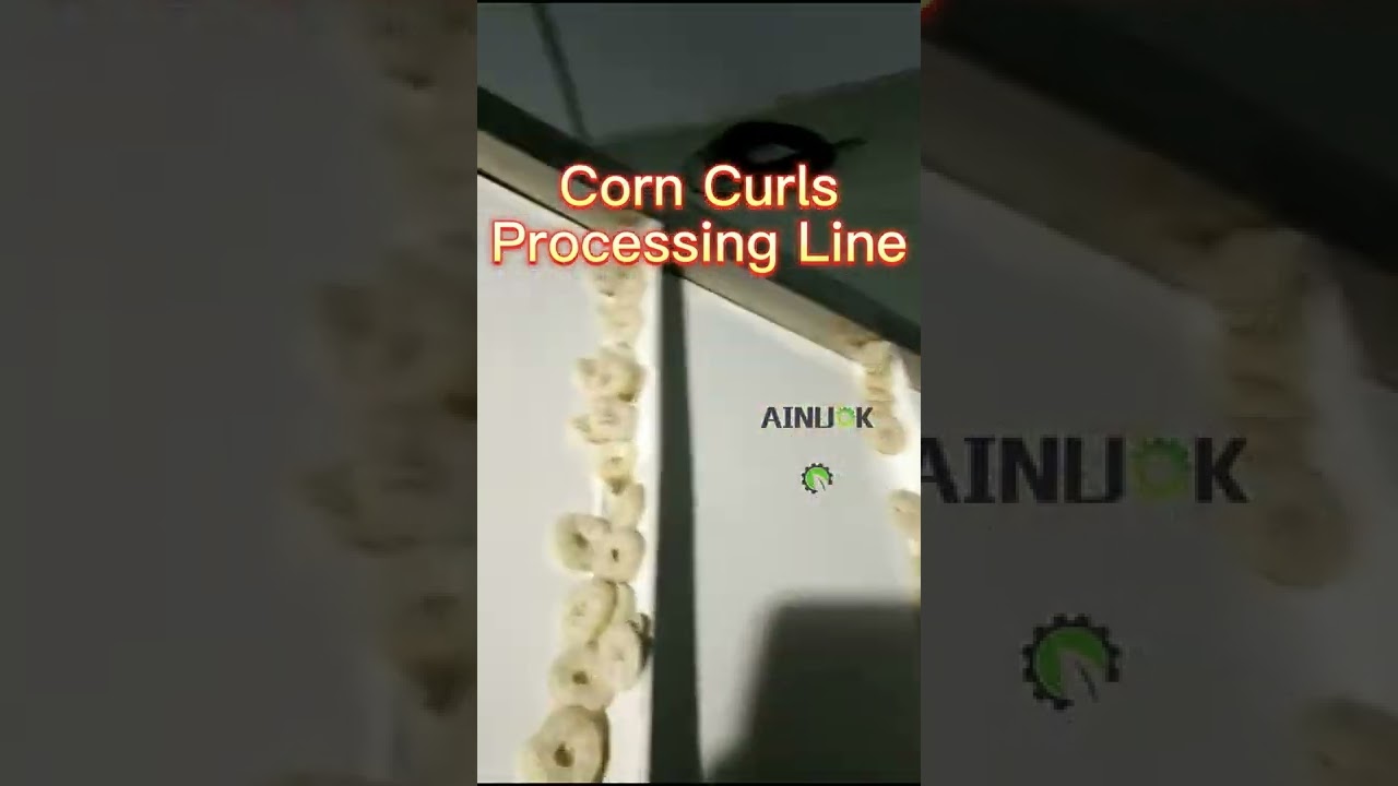 Corn Curls, Corn Puffs, Grains Puffs, Cheese Balls Processing Line#shorts rts