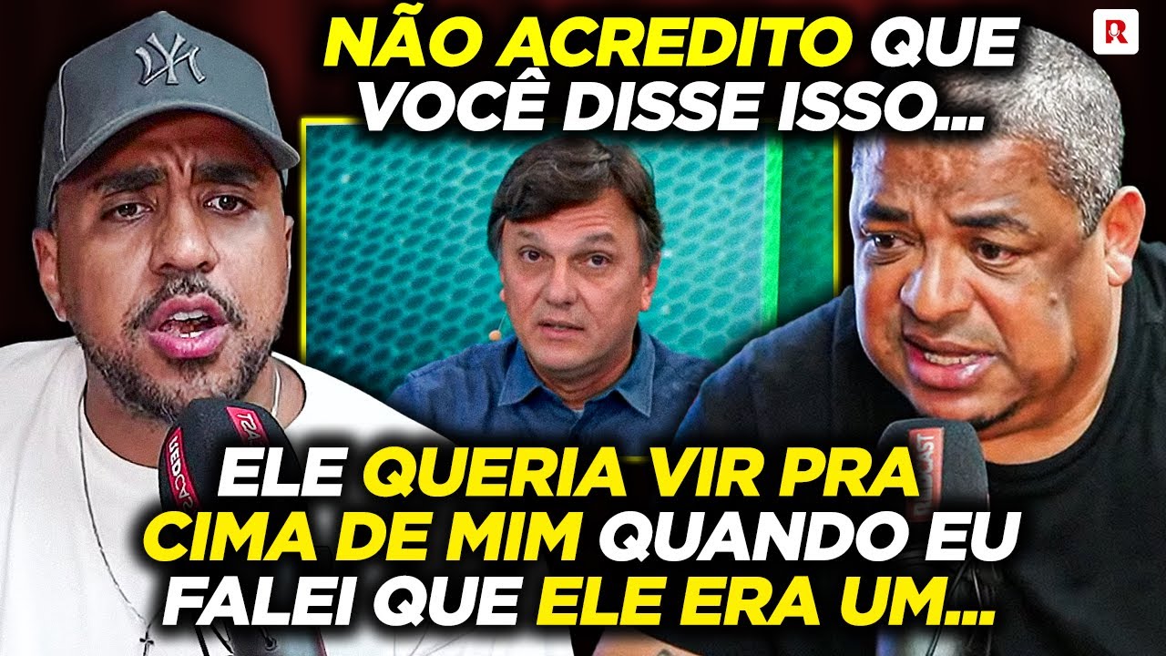 PEGOU FOGO! RAIAM ABRE O JOGO PARA VAMPETA SOBRE SUA TRETA COM MAURO CEZAR