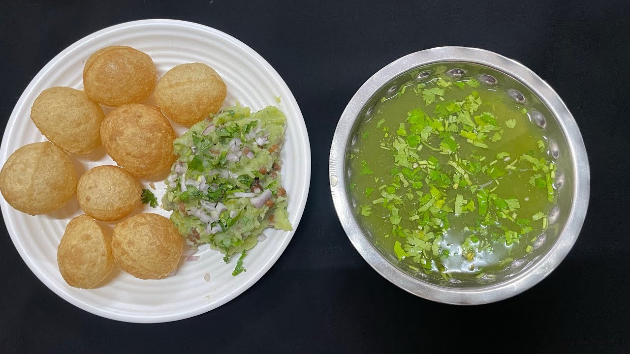 street style pani puri recipe/ 