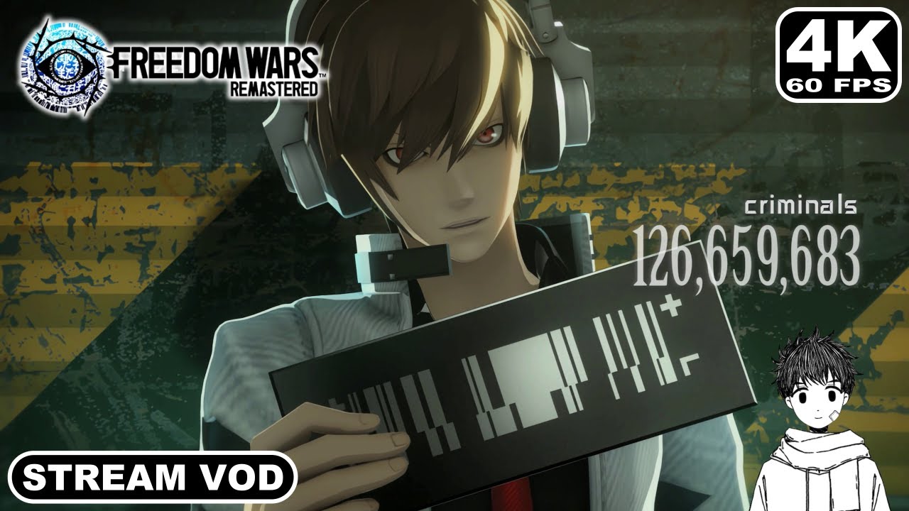 Freedom Wars Remastered (PS5 Gameplay / Let's Play / Stream VOD / 4K 60fps)