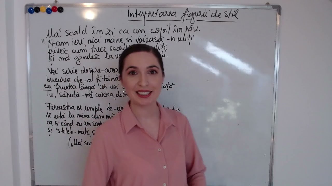 Interpretarea unei figuri de stil, modalitate de lucru și modele (ex. 7, S I) - Evaluarea națională
