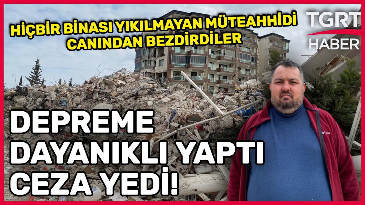 Yaptıkları Değil Aldığı Yıkıldı: Eski Müteahhit Nurettin Kayış Sırrını Anlattı - TGRT Haber
