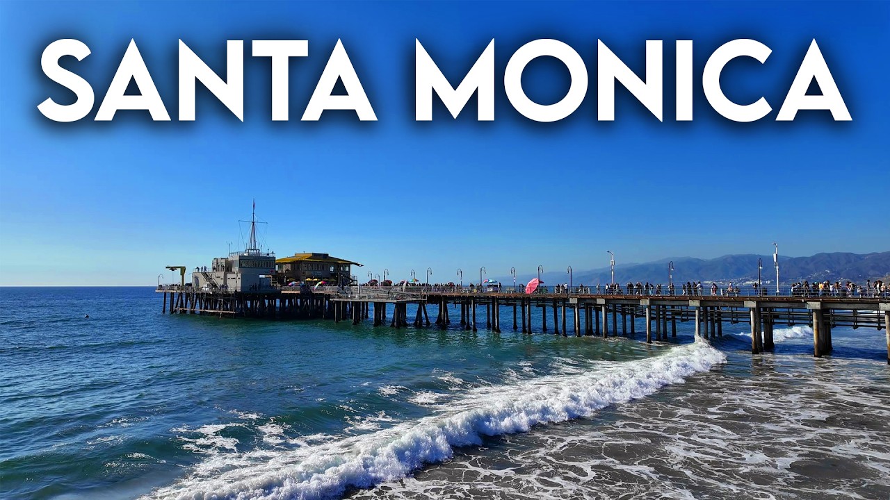 Visiting the FAMOUS Santa Monica Pier, Venice Beach and Rodeo Drive | Los Angeles Vlog