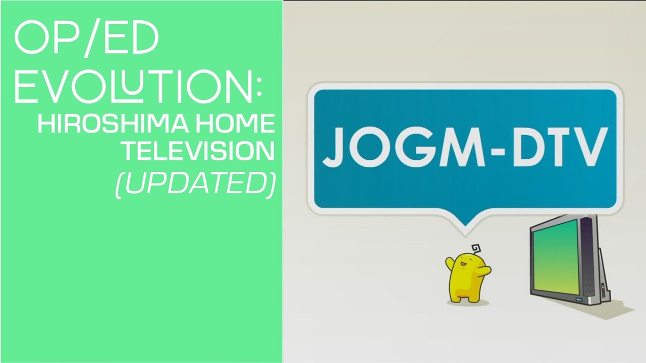 Opening & Closing Evolution: Hiroshima Home TV (Updated)