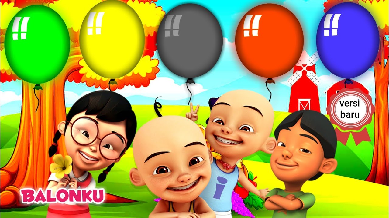 Balonku Ada lima | Lagu Anak Populer Upin & Ipin Terbaru 2023