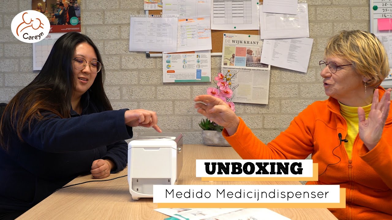 UNBOXING van de MEDIDO MEDICIJNDISPENSER | Careyn