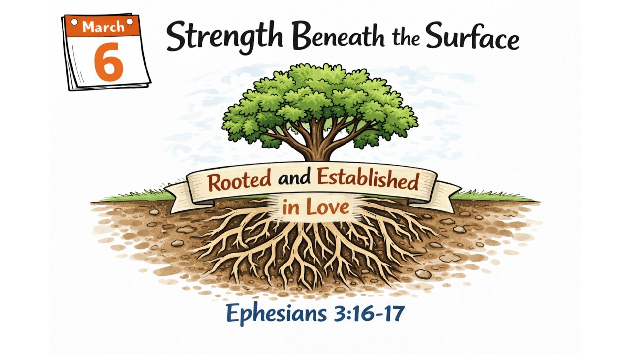 Unshakeable: The Power of Being Rooted in God's Love | March 06 Daily Devotional