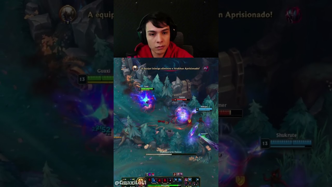 BATENDO EM PRO PLAYER ARGENTINO DE VLAD ADC 🤣 #leagueoflegends