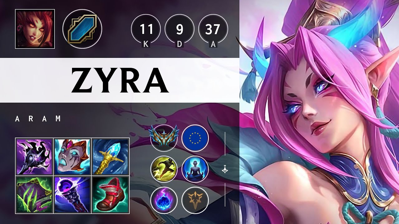 Zyra ARAM - EUW Challenger Patch 25.20