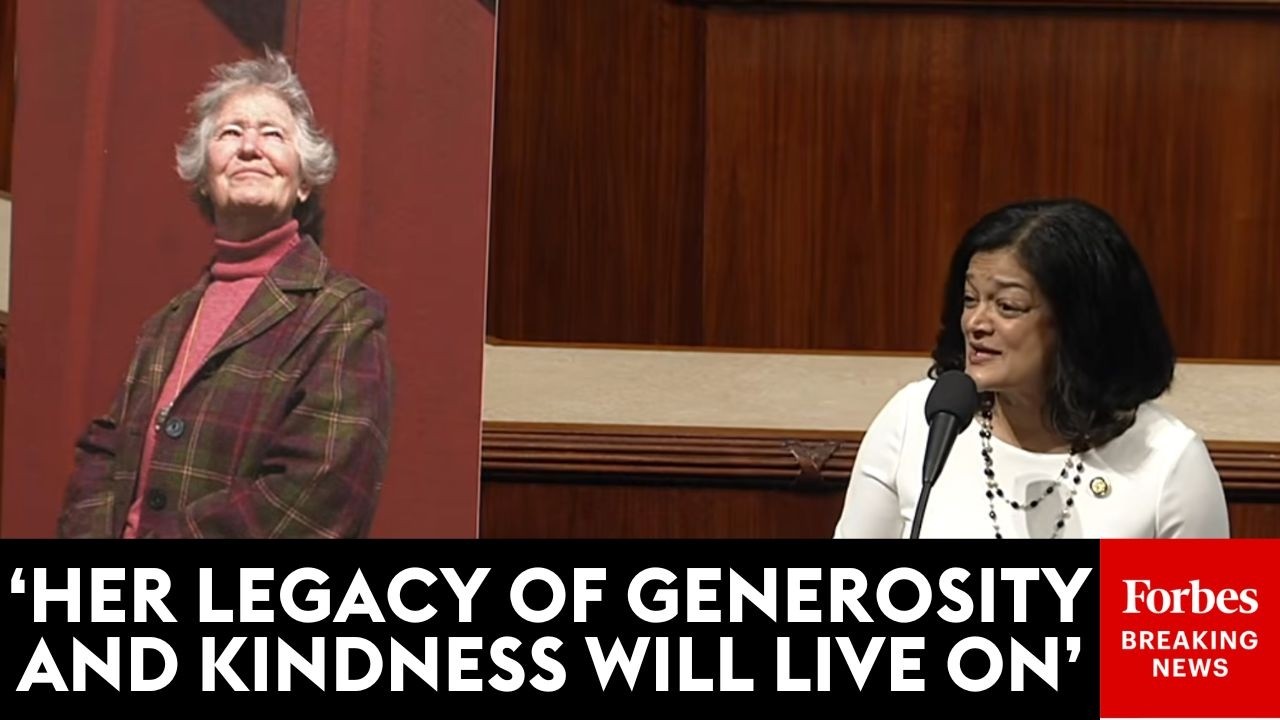 Pramila Jayapal Honors Life Of Women's Rights Activist And Environmentalist Nancy Nordhoff