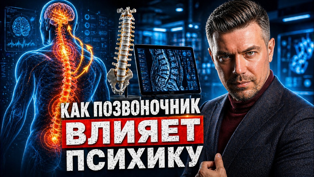 КАК СВЯЗАНА ПСИХИКА С ВАШИМ ПОЗВОНОЧНИКОМ