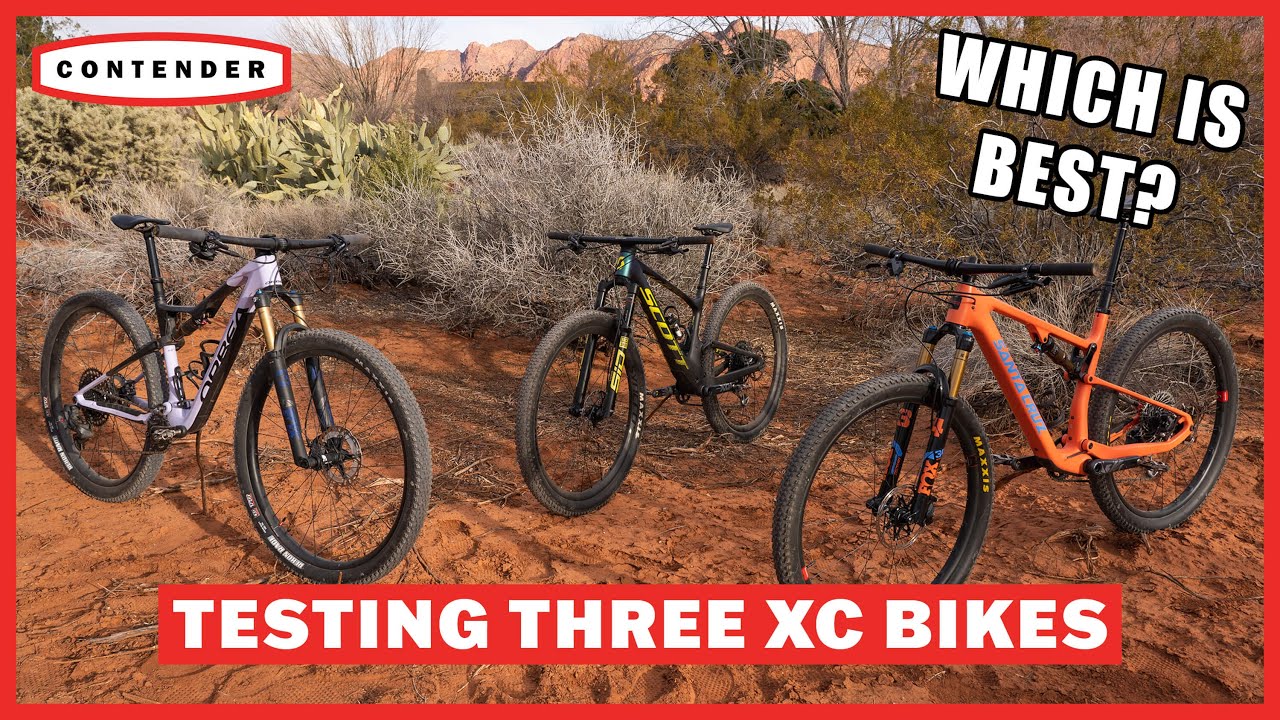 ORBEA OIZ против SCOTT SPARK против SANTA CRUZ BLUR TR | Катание и обзоры кросс-кантрийных велоси...