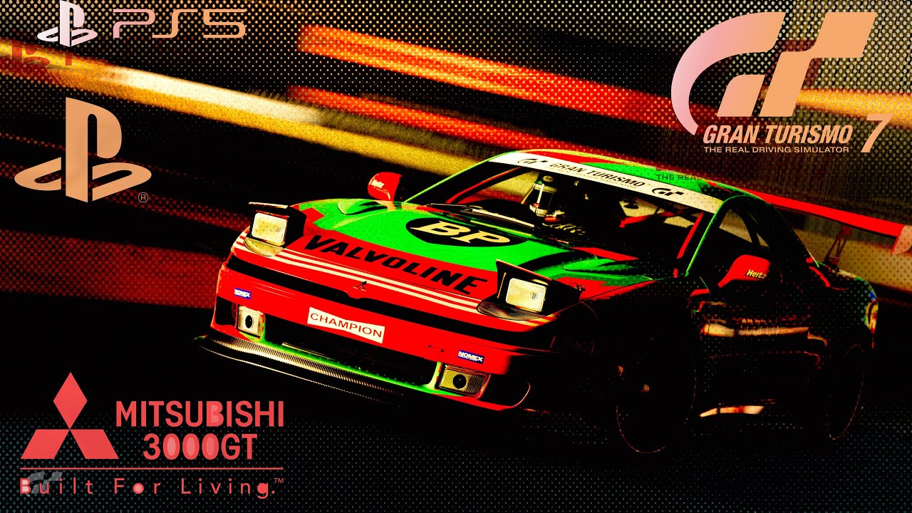 Gran Turismo 7 - Mitsubishi GTO Twin Turbo - Customization Classic RETRO Design By Antonaras
