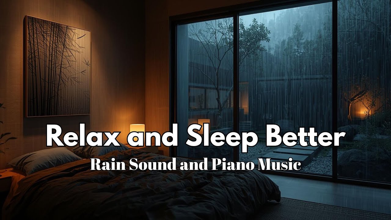Relaxing Sleep Music for Insomnia Relief 💧 Healing Music for Meditation, Deep Rest, Stress Relief