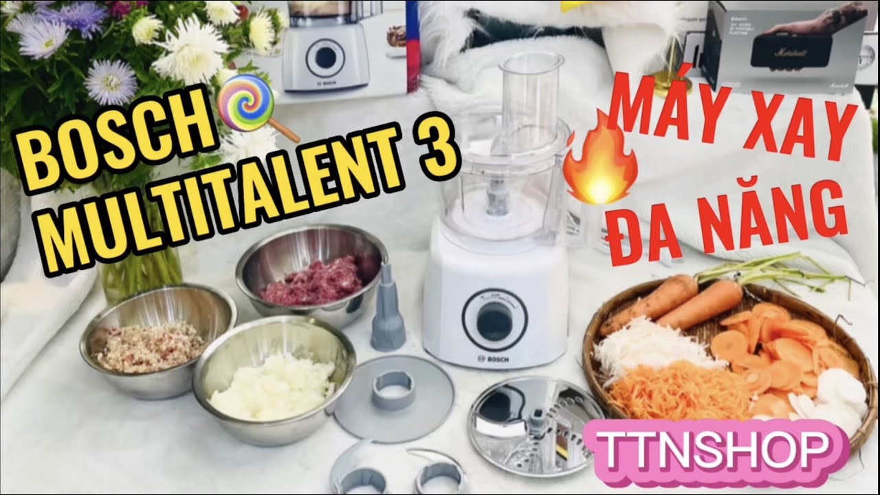 MÁY XAY ĐA NĂNG BOSCH MULTITALANT 3 - MCM3100W