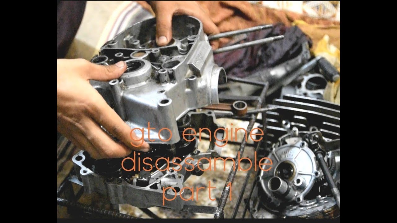 kawasaki engine disassamble \ gto engine rebuilt \ kawasaki engine repair