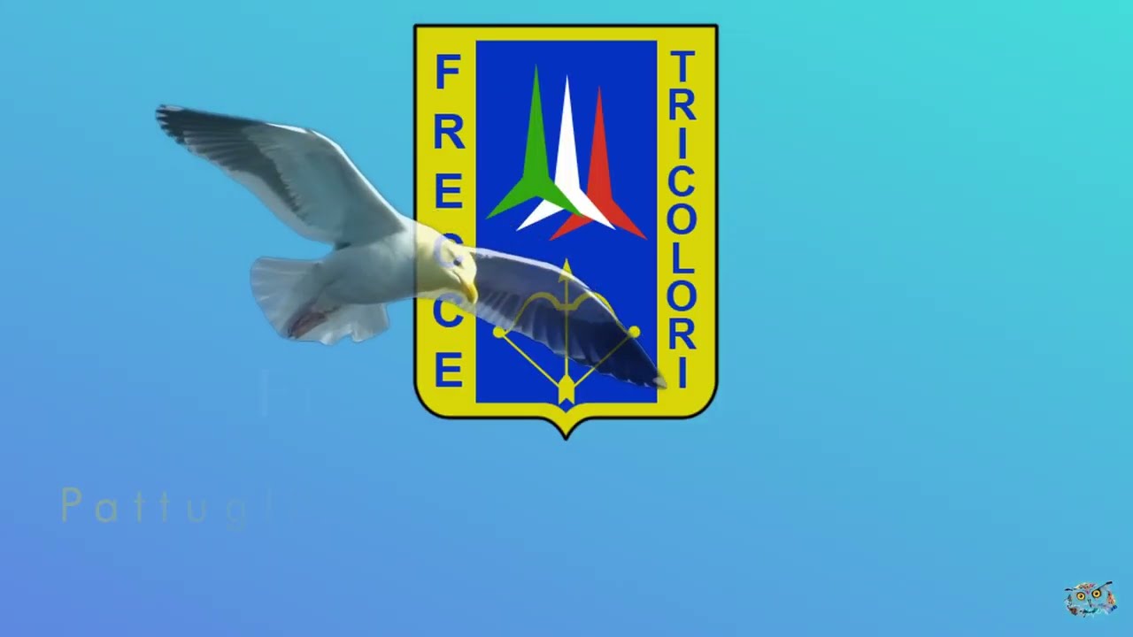 Jesolo AIRSHOW Frecce Tricolori, prove with the narration of the official speaker, by Giovanni Rosin