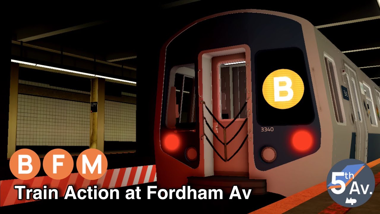 PTA Subway | B/F/M Train Action at Fordham Av