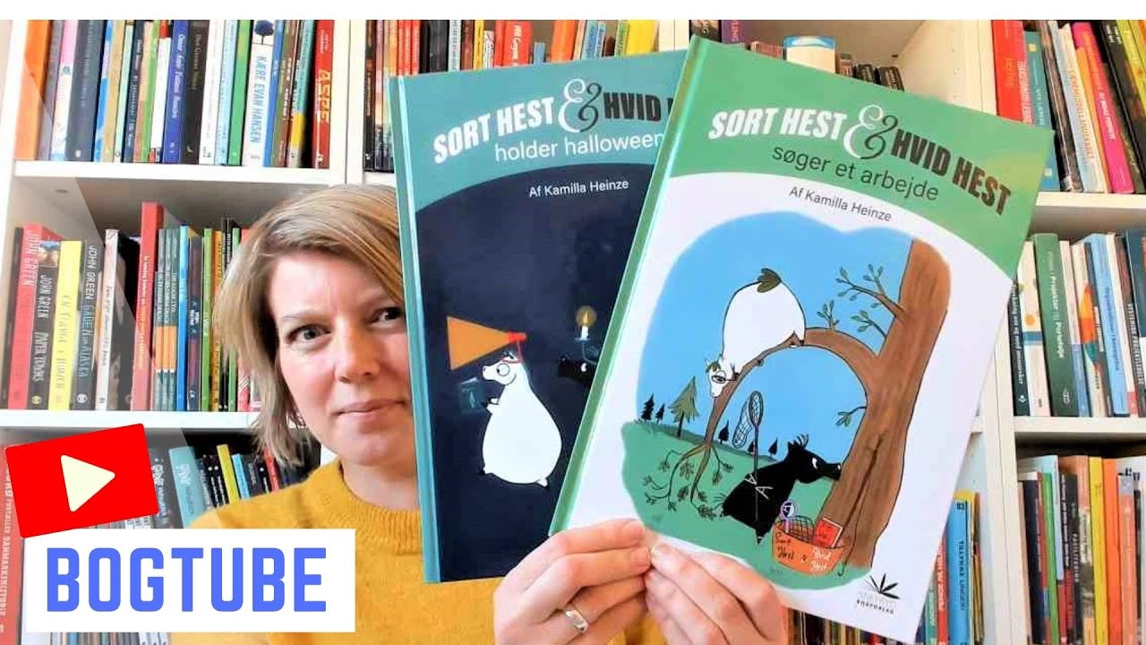 BOGTUBE: Sort Hest og Hvid Hest af Kamilla Heinze.