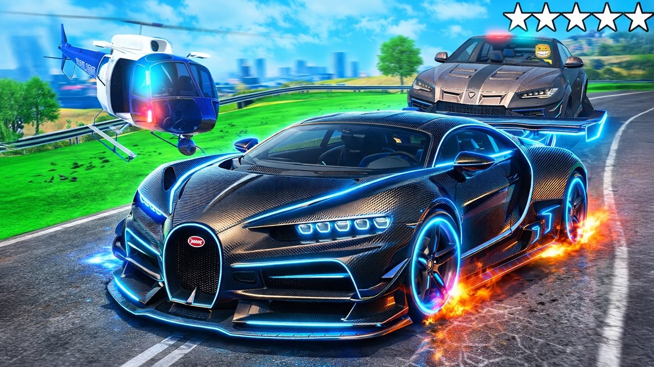 POLIZEI verfolgt ZUFÄLLIGE UPGRADE AUTOS in GTA 5! (Polizei vs. Dieb)