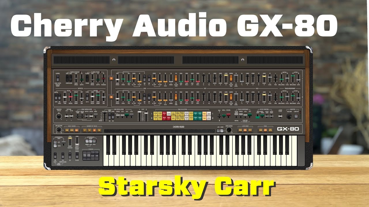 Cherry Audio GX-80 // How to Program a 1970's Classic // a CS-80 plus extras from the GX-1