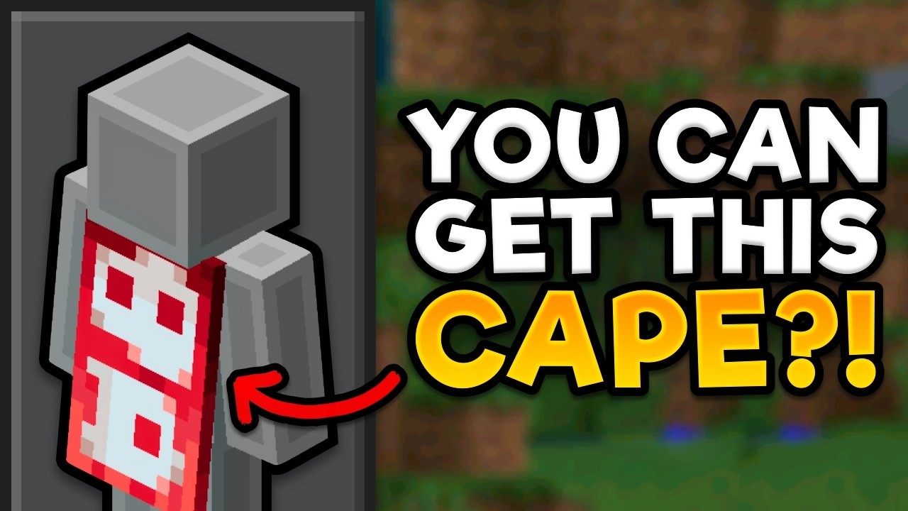 Bedrock Has A Bug That Gives You The Mojang Cape...