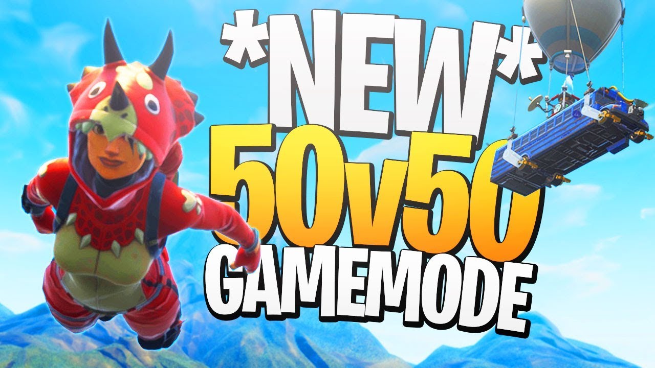 HUGE BATTLES! - Fortnite's NEW 50v50 v2 Limited Time Mode!