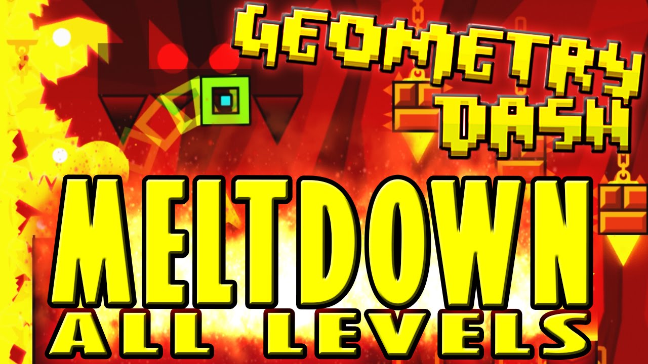 Geometry Dash Meltdown ~ The Seven Seas, Viking Arena, and Airborne Robots (ALL COINS)