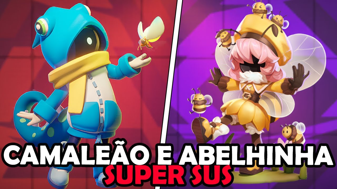 O ATAQUE MAIS ROUBADO de CAMALEÃO E ABELHINHAS JUNTOS no SUPER SUS
