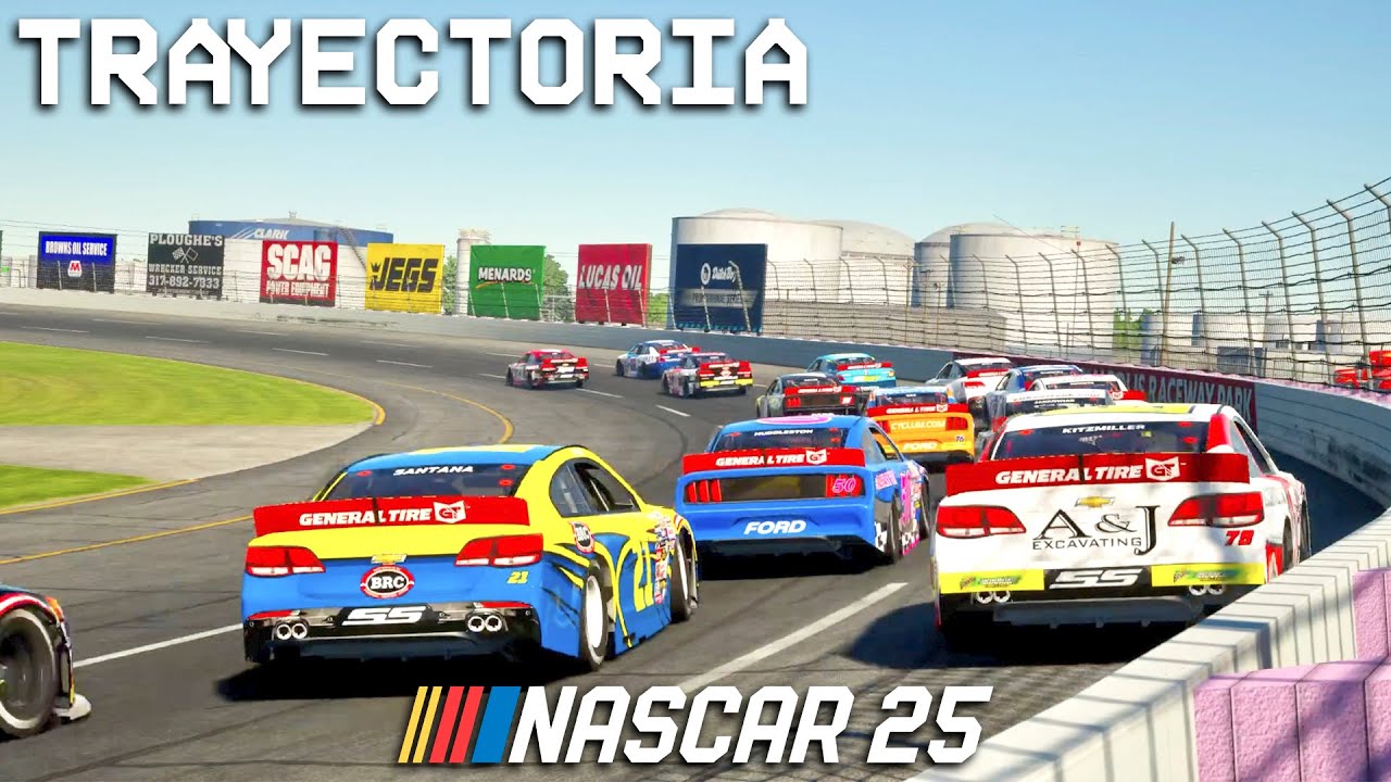 Problemas en Qualy y carreras ACCIDENTADAS😳| NASCAR 25 - Trayectoria #9
