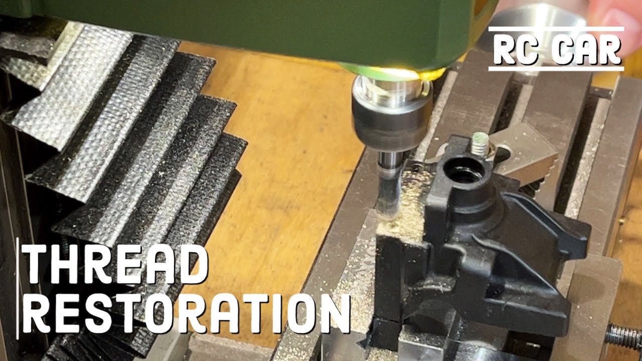 RC Car repair. Thread restoration