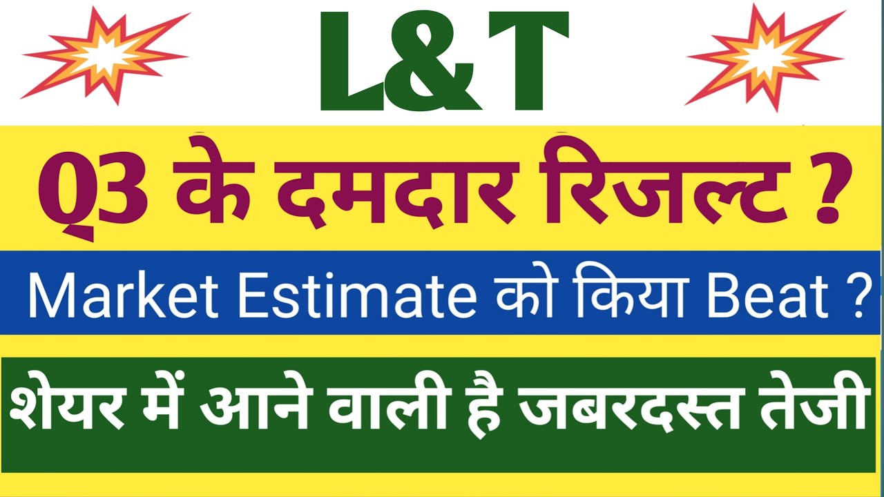 L&T Q3 Results 2026 | Larsen And Toubro Results Today | Larsen And Toubro Share Latest News