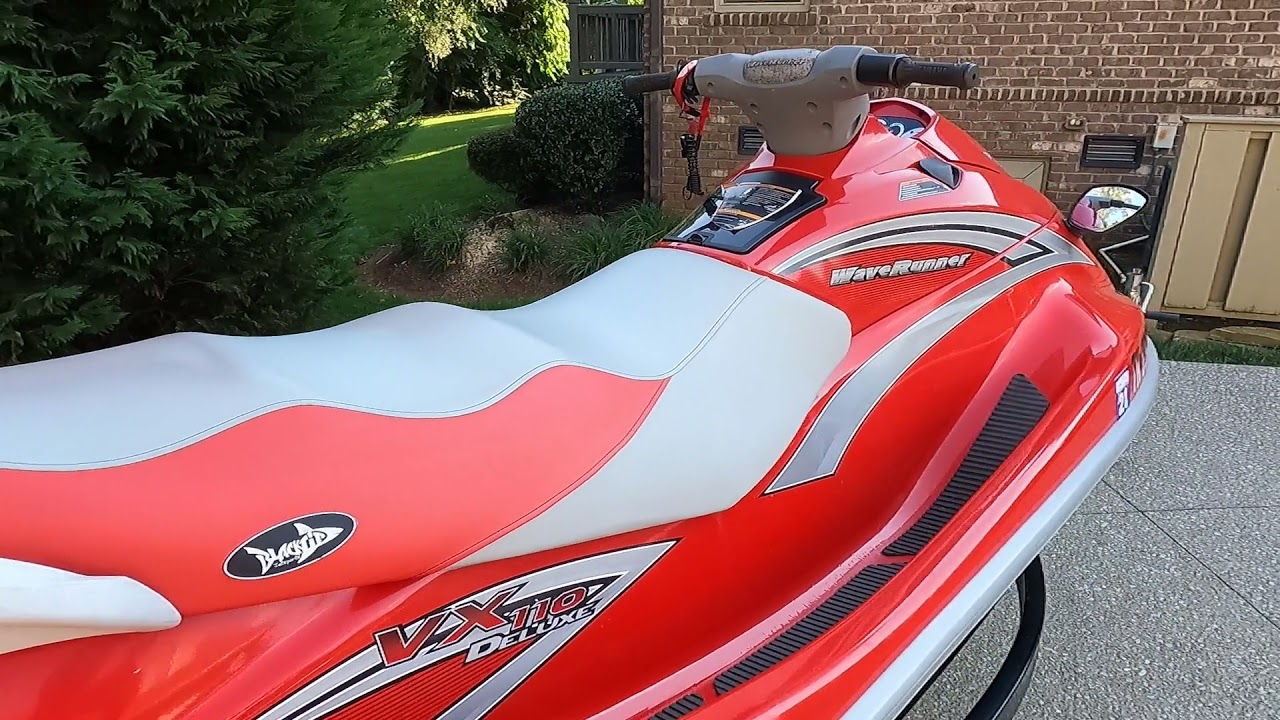 2006 Yamaha VX110 Deluxe Waverunner For Sale near Knoxville TN - SOLD!
