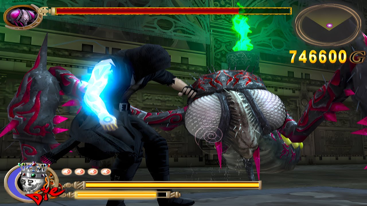 God Hand Blue Fire Stage 7 Hard Gameplay