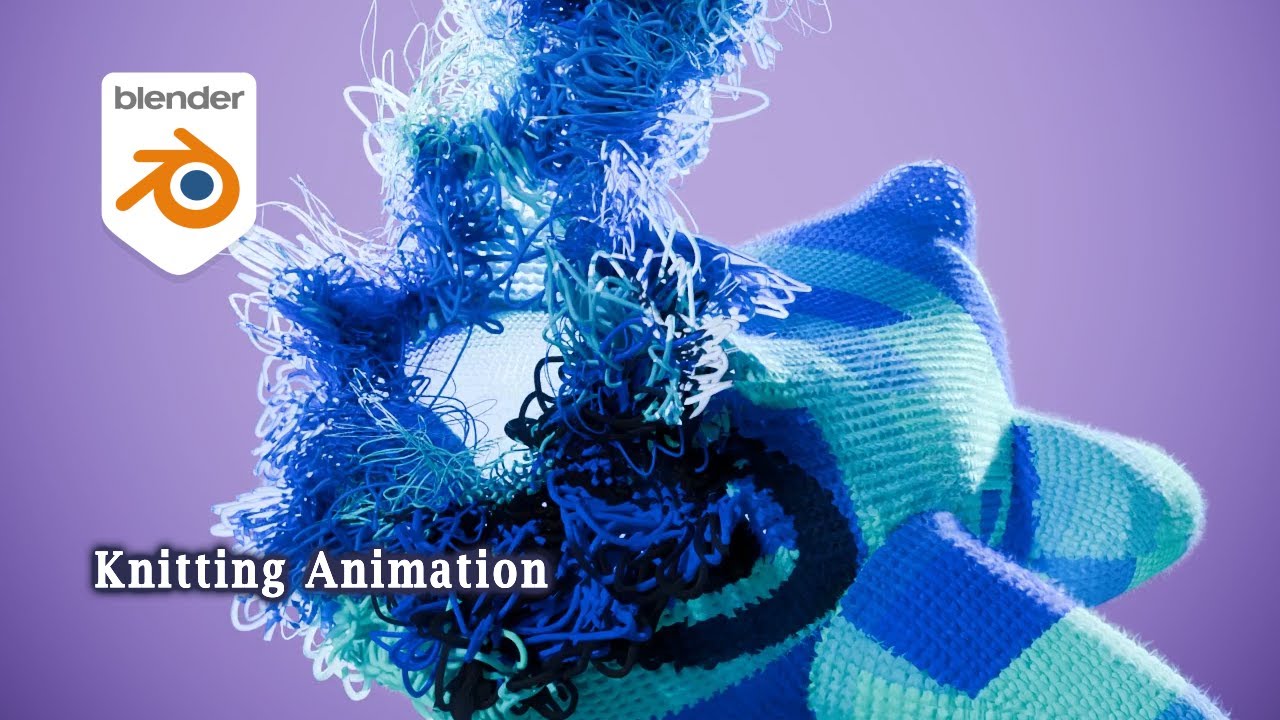 [Tut] Вязание на поверхности — Blender 5.0+