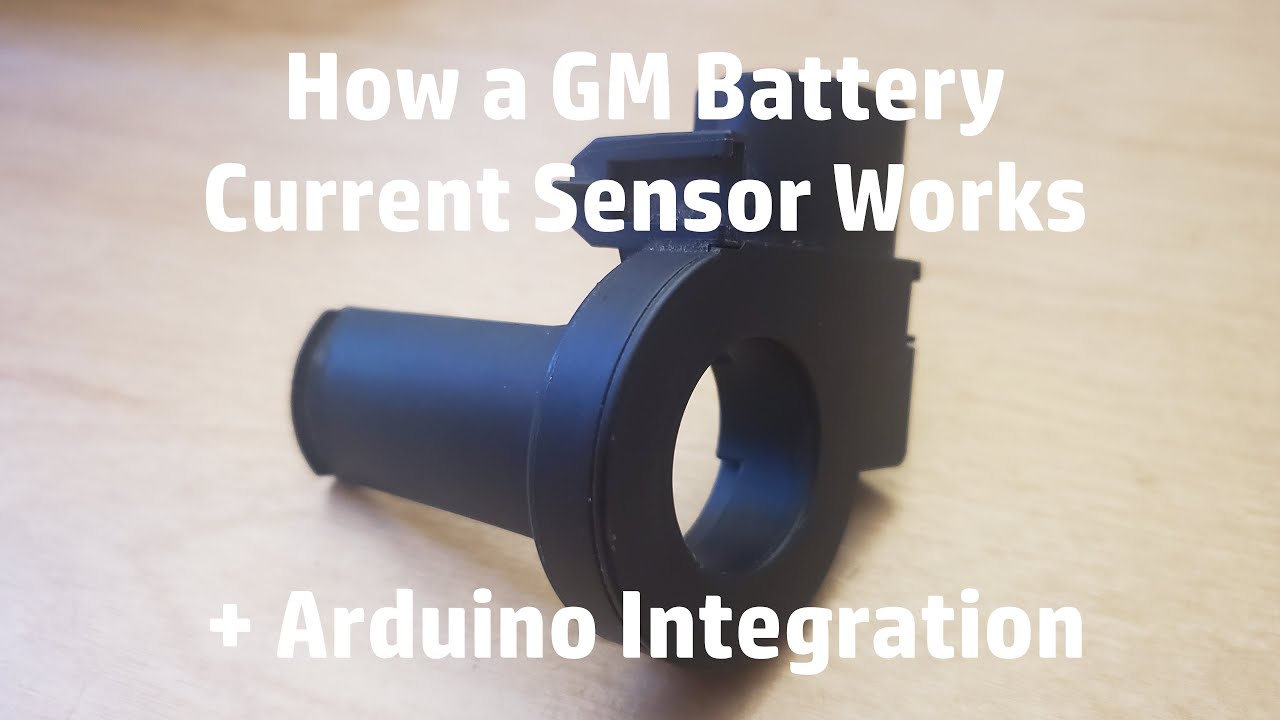 How a GM Battery Current Sensor Works w/ Arduino