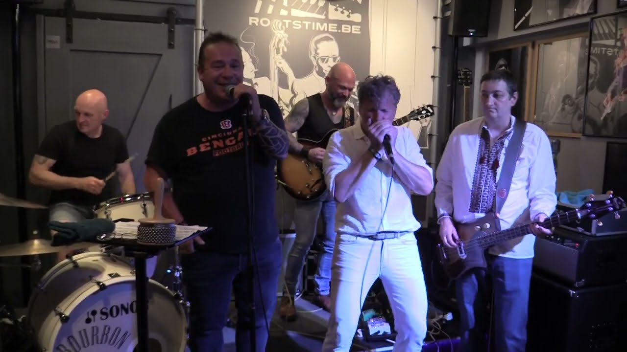 BOURBON STREET - Rolling With The Punches - If Trouble was Money - @ Bed 'n Blues , Halen - 19/06/25
