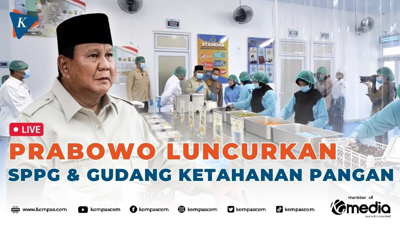 BREAKING NEWS - Prabowo Tinjau SPPG Polri di Palmerah Jakarta Barat