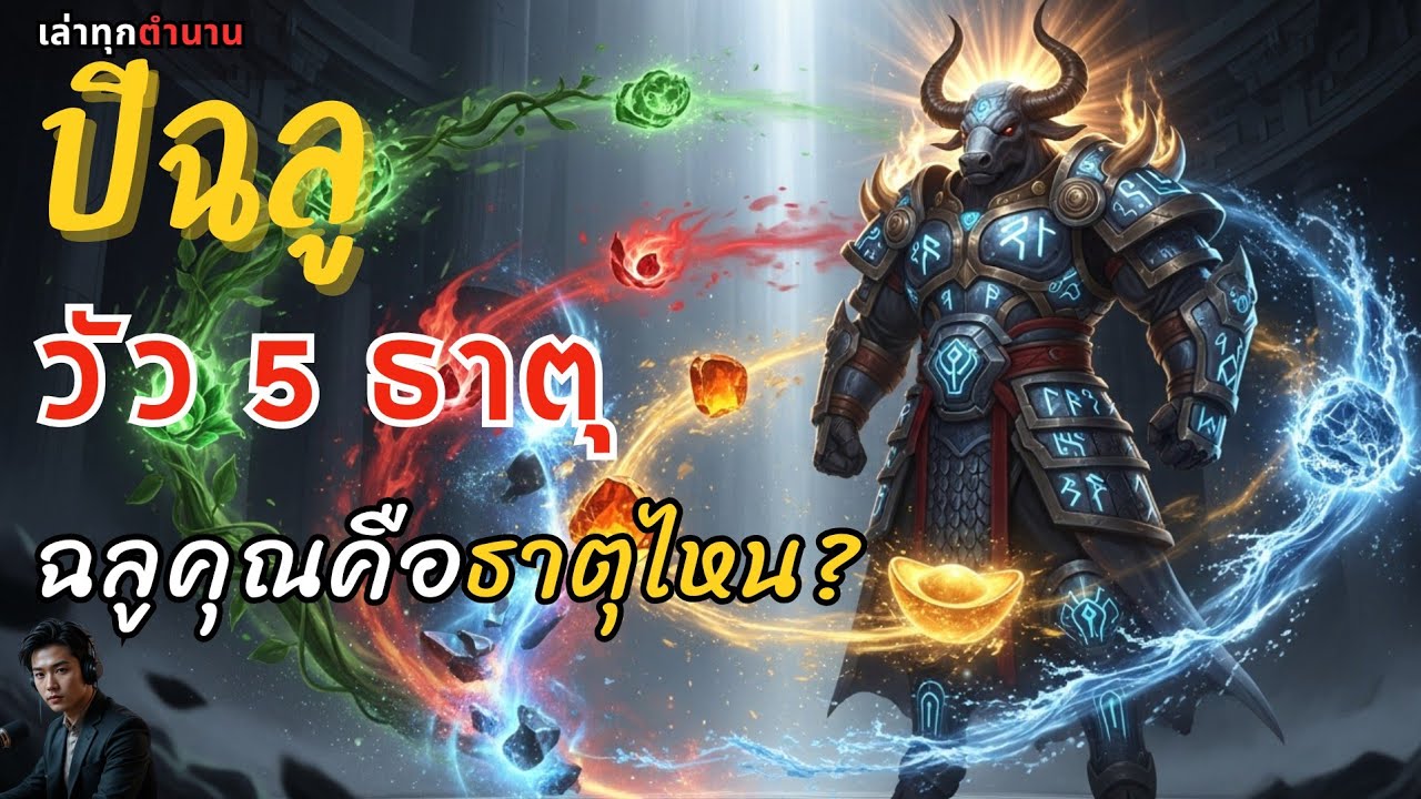 [12 ปีนักษัตร] ปีฉลู 5 ธาตุ: ความอดทนที่แตกต่าง ชี้ชะตาชีวิต | ฉลูคุณคือธาตุไหน?
