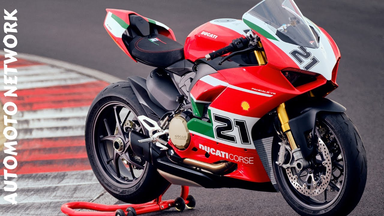 Ducati Panigale V2 Bayliss tribute to Troy Bayliss.