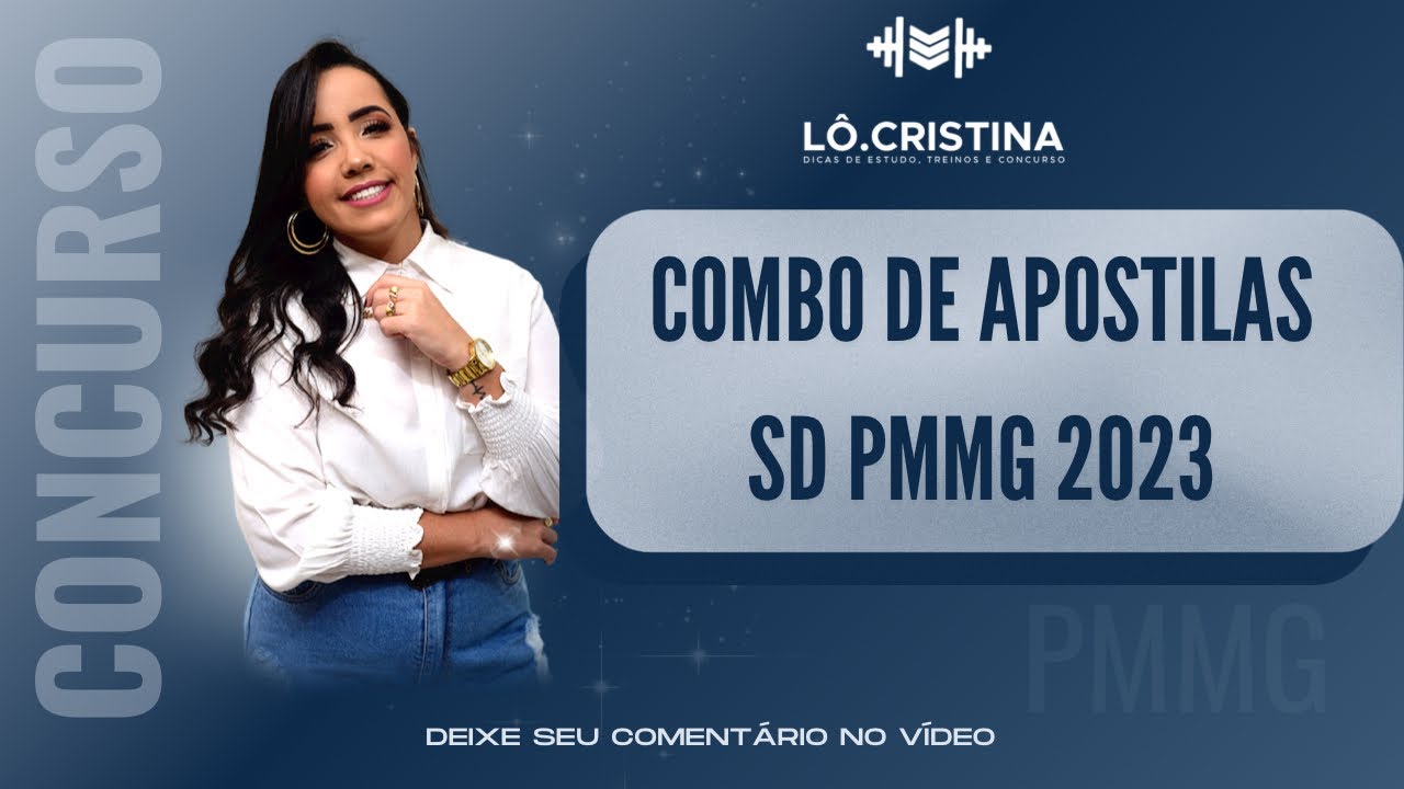 Combo de Apostilas Sd PMMG 2023