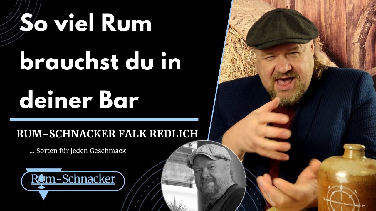 s22e50 Notwendig: Minimum Rum in deiner Bar | Rum-Schnacker #tieferimrum
