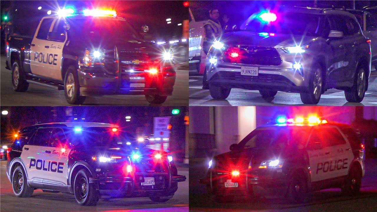Beverly Hills Police Responding Code 3
