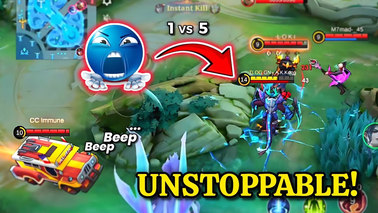 This Thamuz Build Forced the Enemy to Surrender | Ranked MLBB