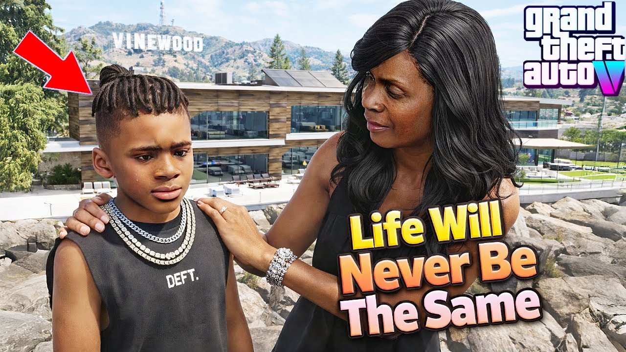 😢👶🏽💔 Kid Franklin&rsquo;s Life Will NEVER Be The Same After THIS💔GTA 5 Kid Franklin Real Life Mod S1 EP76