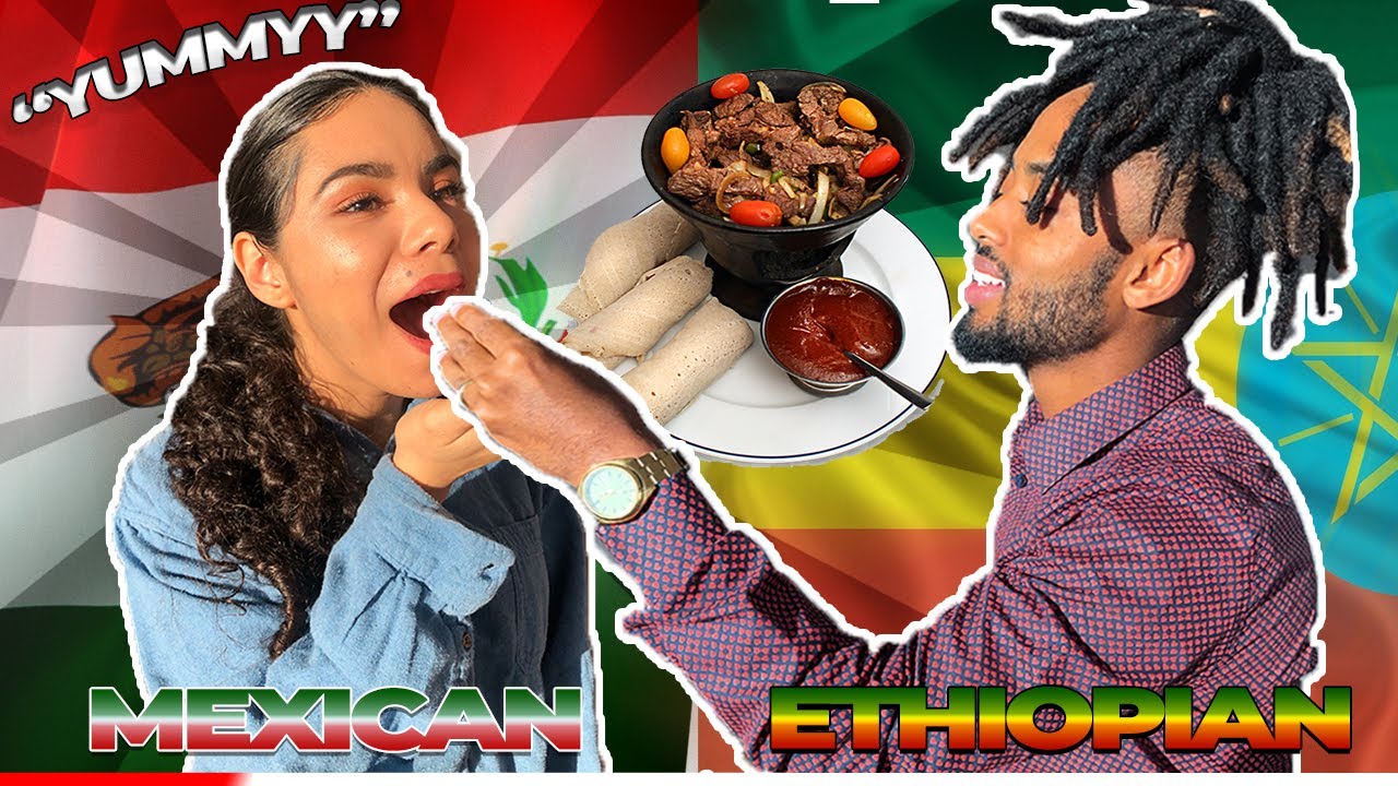 My Mexican Wife Tries Authentic Ethiopian Food For The First Time