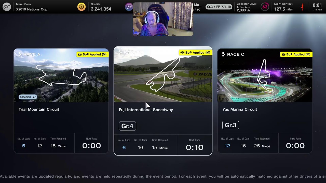 Gran Turismo 7 
Climb to 🔟 Million credits plus practice